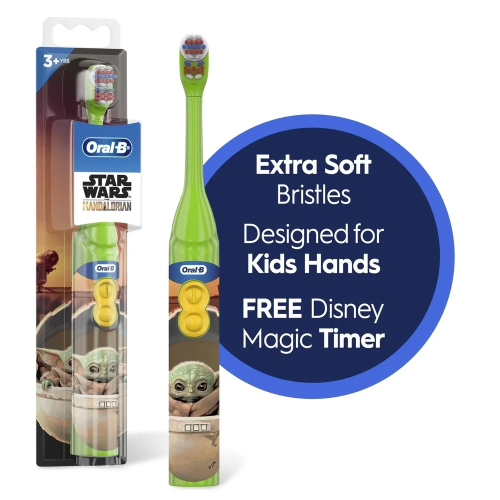 Oral-B The Mandalorian Children's Electric Battery-Powered Toothbrushes Lot of 5